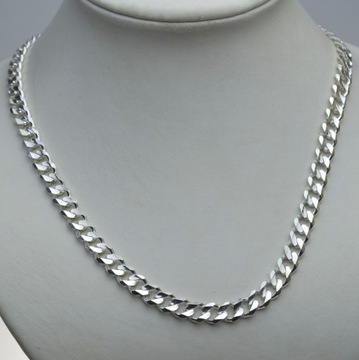 МУЖСКАЯ СЕРЕБРЯНАЯ ЦЕПЬ, МОДНАЯ, 50СМ, 925 проба