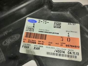 фото thumb №5, Дефлектор правый радиатора ford transit 06- 1370576