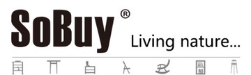 SoBuy Подставка для монитора, бамбук, с 2 ящиками Офисный стол FRG198-N