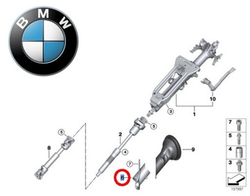 фото thumb №10, Підшипник колонки кермового bmw e70 f15 f16 x5 x6