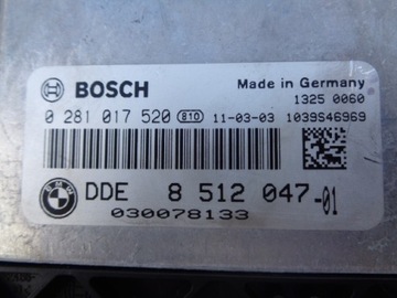 фото thumb №2, Блок керування бортовий комп'ютер двигуна bmw e90 e91 e92 320d