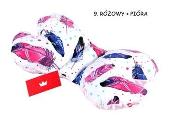 Подушка противоударная BabyLux BUTTERFLY minky NO 9.