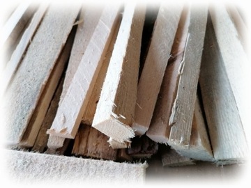 Rozpałka drewno rozpałkowe podpałka suche MIX 30 kg