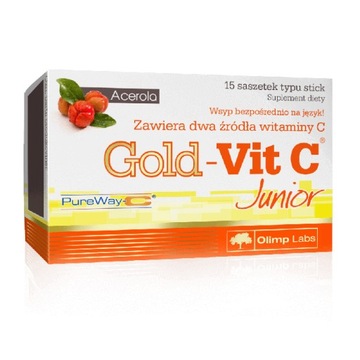 OLIMP GOLD VIT-C JUNIOR ВИТАМИН С со вкусом малины