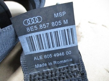 фото thumb №3, Audi a4 b7 avant pas безпеки лівий задня