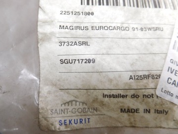 фото thumb №7, Прокладка передней стекло iveco eurocargo 3732asrl