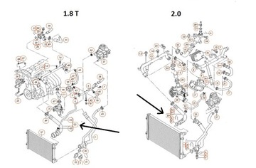 фото thumb №13, Шланг шланг труба радиатор audi a4 b7 seat exeo 2.0 tfsi
