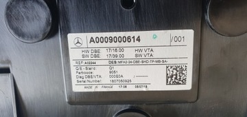 фото thumb №5, Панель управляющий лампа потолочный mercedes-benz оригинальный номер a0009000614