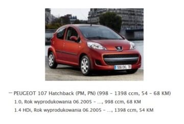 фото thumb №13, Подання повітря  вентилятор peugeot 107 1 i європа łódź