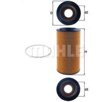 Knecht фільтр оливи ox561d Ціна, фото thumb
