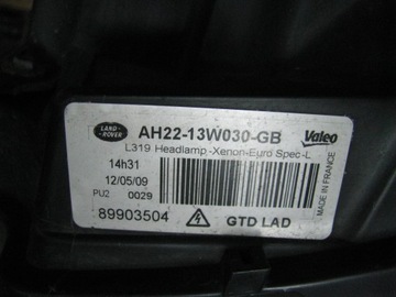 фото thumb №7, Лампа левая land rover discovery 4 iv lift ксенон eu