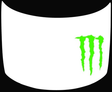 Наклейка на капот автомобиля Monster Energy