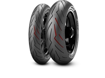 PIRELLI DIABLO ROSSO III 120/70ZR17 180/55ZR17 KPL