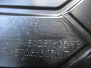 фото thumb №5, Решітка audi a4 8w0 s-line рестайлінг pod pdc 8w0853651dt