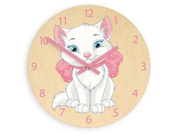 Настенные часы для детской комнаты SILENT CAT