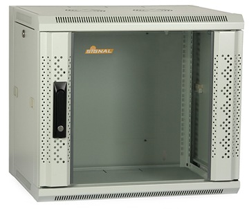 Шкаф RACK 19 футов 9U 450 мм подвесной SIGNAL RAL7035