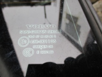 фото thumb №7, Стекло правый задняя треугольник volvo s80 ii 2006-2009r