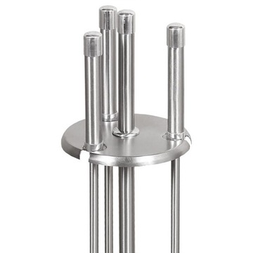 INOX SET 2, ИНСТРУМЕНТАРИЙ ДЛЯ КАМИННЫХ АКСЕССУАРОВ