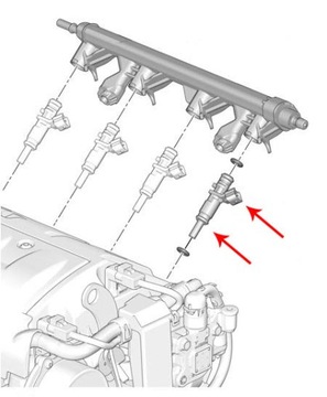фото thumb №5, Форсунка citroen c3 ii picasso 1.4 vti 1.6 vti