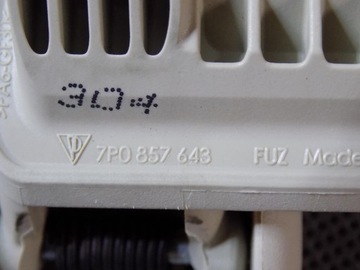 фото thumb №3, Vw touareg 7p ручка стельовий 7p0857643