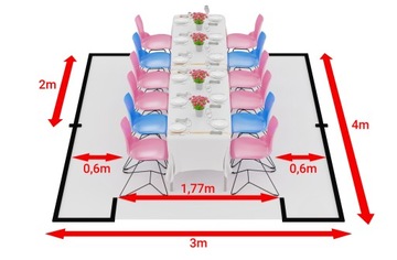 3x4m 2-2,87m Namiot imprezowy ogrodowy pawilon
