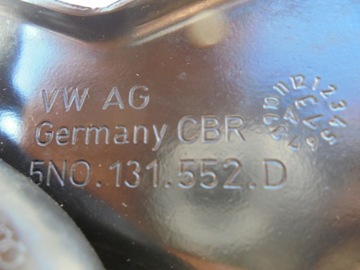 фото thumb №6, Audi q3 датчик давления выхлопных газов 5n0131552e 2011-