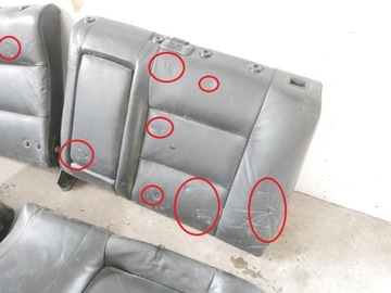 фото thumb №9, Диван зад задняя opel vectra b универсал кожа чёрная