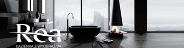 Высокий смеситель для умывальника FENIX MATTE BLACK REA