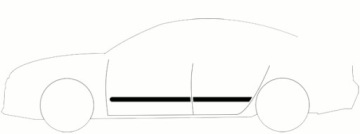 фото thumb №7, Opel meriva b - автомобильные планки боковые, osłolny дверь