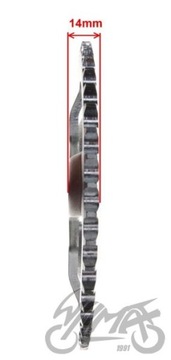 ЗАДНЯЯ ЗВЕЗДОЧКА 428 52z ROMET ZETKA ZK 50