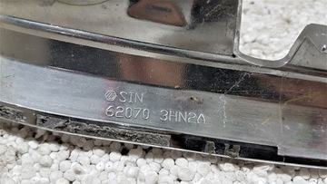 фото thumb №8, Nissan micra k13 рестайлинг планка бампера хром org