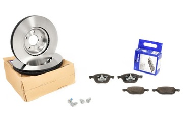 фото thumb №1, Volvo v50 s40 c30 тормозные колодки i тормозные диски перед оригинал