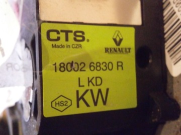 фото thumb №5, Педаль тормоза газа megane iv 180026830r 1.5 dci