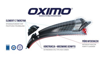 OXIMO ПЛОСКИЕ ДВОРНИКИ NISSAN JUKE 2010-