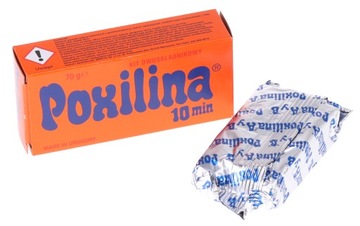 POXILINA клей 70 г массовая шпаклевка для УПЛОТНЕНИЯ ТРУБ