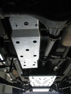 фото thumb №13, Комплект защита шасси ford ranger t6 2015+ алюминиевый