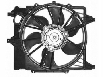 фото thumb №1, Renault clio ii 1998-2012 вентилятор радиатора