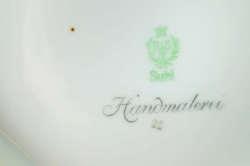 RS SULH TUŁOWICE ТАРЕЛКА С РУЧНОЙ РАСПИСАНИЕМ