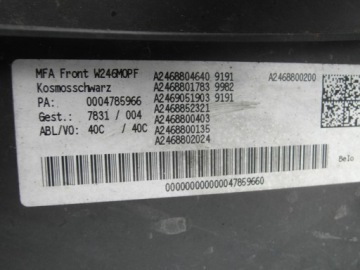 фото thumb №8, Mercedes b w246 бампер перед 246 b kl