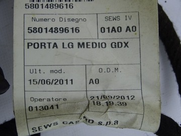 фото thumb №5, Iveco daily iv v 06-14 жгут дверь левый перед 10pin 5801489616 #142