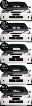 Наклейка на окно JDM STYLE Japan Sun * УЗОРЫ * ЦВЕТА