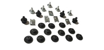 фото thumb №1, Mercedes c klasa w203 набір кліпси підкрилок гвинт