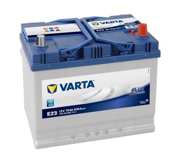 фото thumb №1, Акумулятор varta blue e23 12v 70ah 630a p+