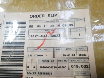 фото thumb №7, Блок двигуна wew. правий перед honda jazz 64121-saa-300zz