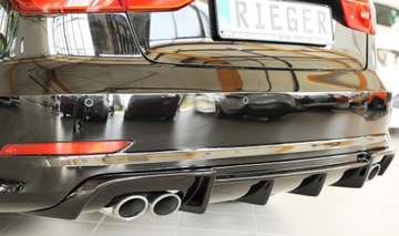 Губка заднего бампера, диффузор, Audi A3 S3 V8