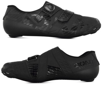 Шоссейные велосипедные туфли BONT RIOT+ BOA, ЧЕРНЫЕ, размер 40