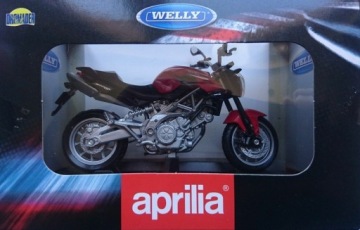 APRILIA Shiver 750 мотоцикл 1:18 Welly металл