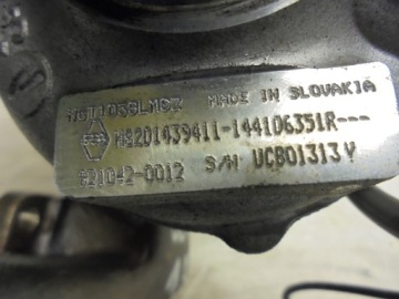 фото thumb №3, Турбонагнетатель renault clio iv 1,2 tce 8201439411