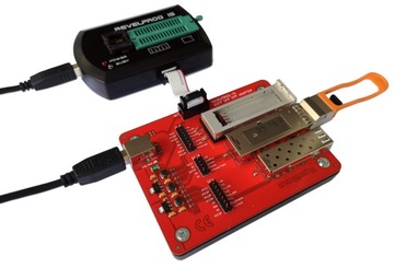 QSFP SFP XFP адаптер для программатора REVELPROG-IS
