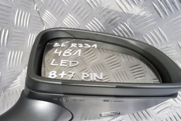 фото thumb №9, Mercedes sl r231 зеркало правое l481 15 pin